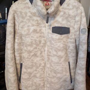 Zip Closure Fleece Jacket